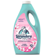 Гель для стирки универсальный Lavandera, цветение вишни, 50 стирок, 2,5 л.